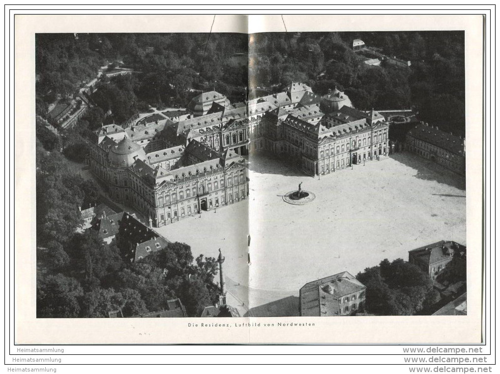 Residenz Würzburg - Grosse Baudenkmäler - Heft 9 - 1959 - 16 Seiten Mit 8 Abbildungen Und Einer Ausführlichen Beschreibu - Art