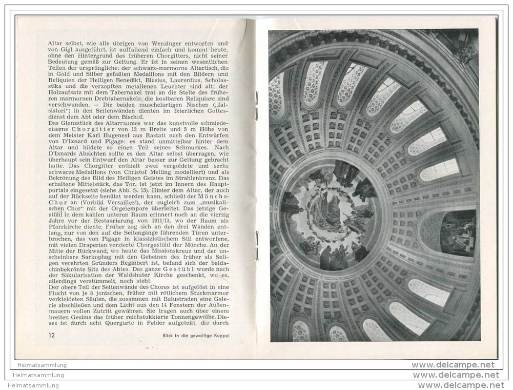 St. Blasien - Schwarzwald 1961 - Heft Nr. 555 - 22 Seiten Mit 16 Abbildungen - Verlag Schnell &amp; Steiner München - Art
