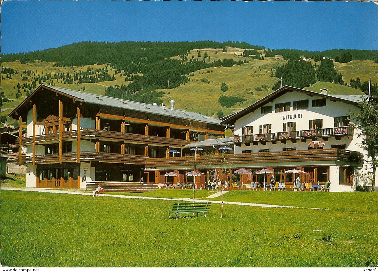 CP De SAALBACH " Gasthof Unterwirt " - Saalbach