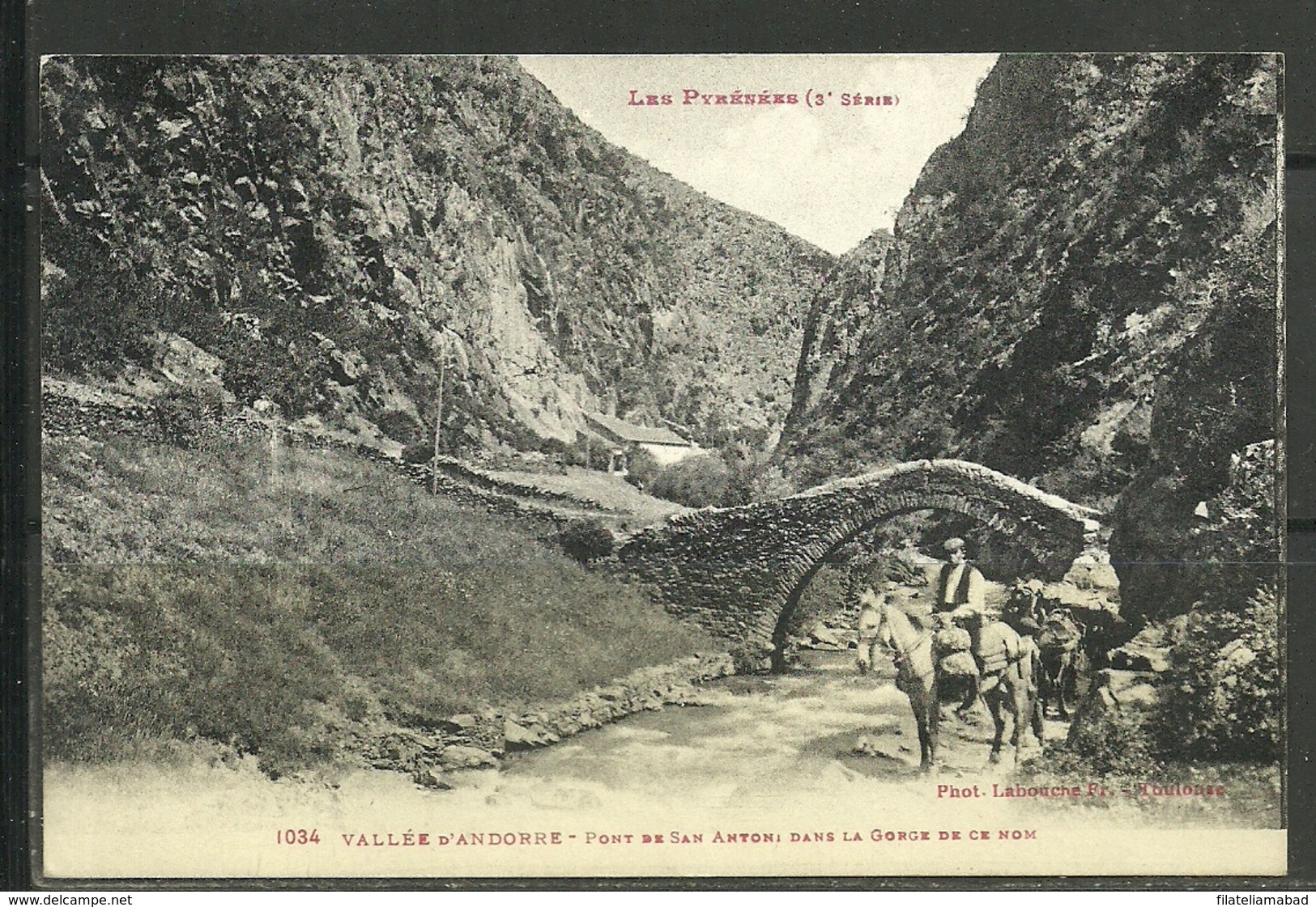 ANDORRA -1034 LABOUCHE- CARTA POSTALE(P.31) - Andorra