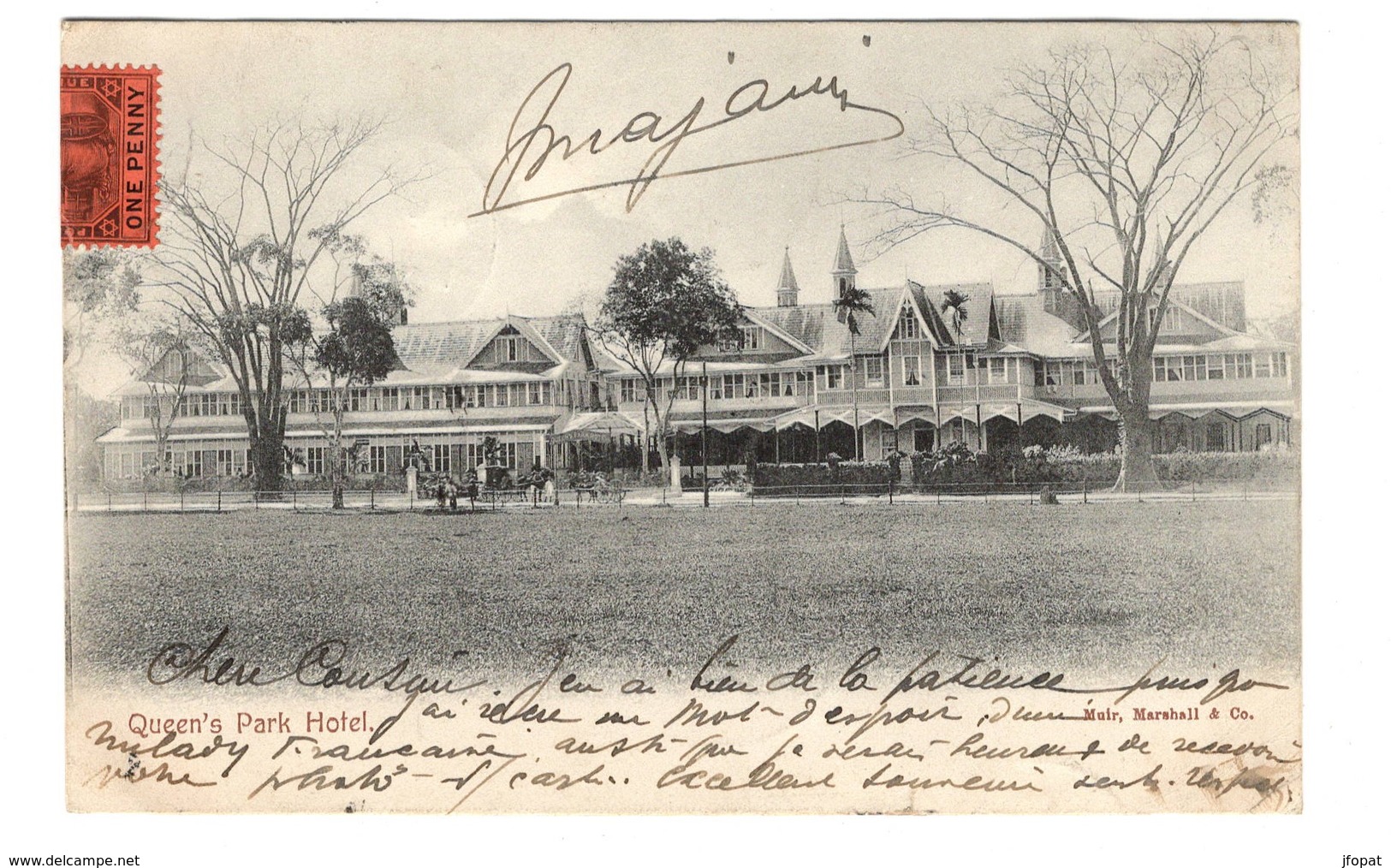 TRINIDAD - Queen's Park Hotel, Pionnière - Trinidad