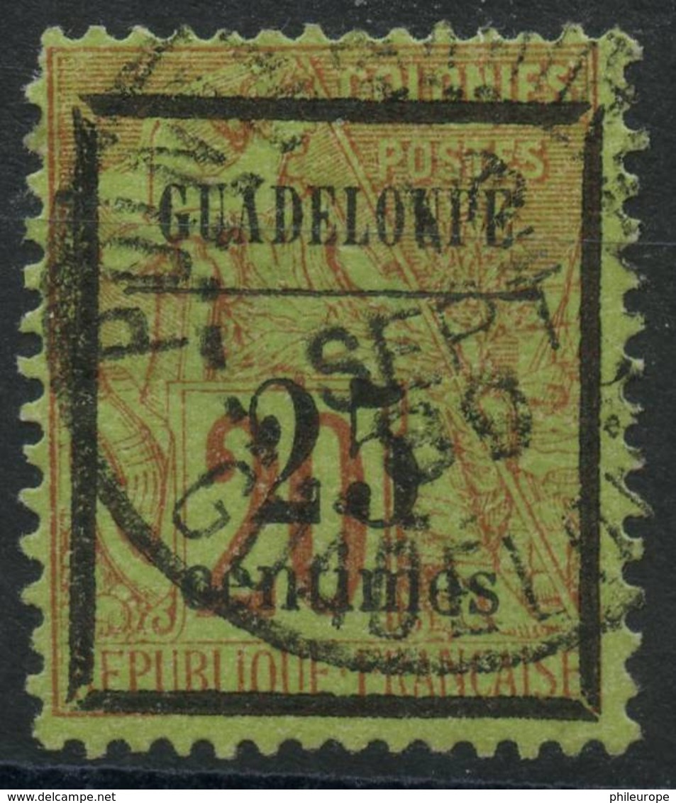Guadeloupe (1884) N 5 (o) - Oblitérés