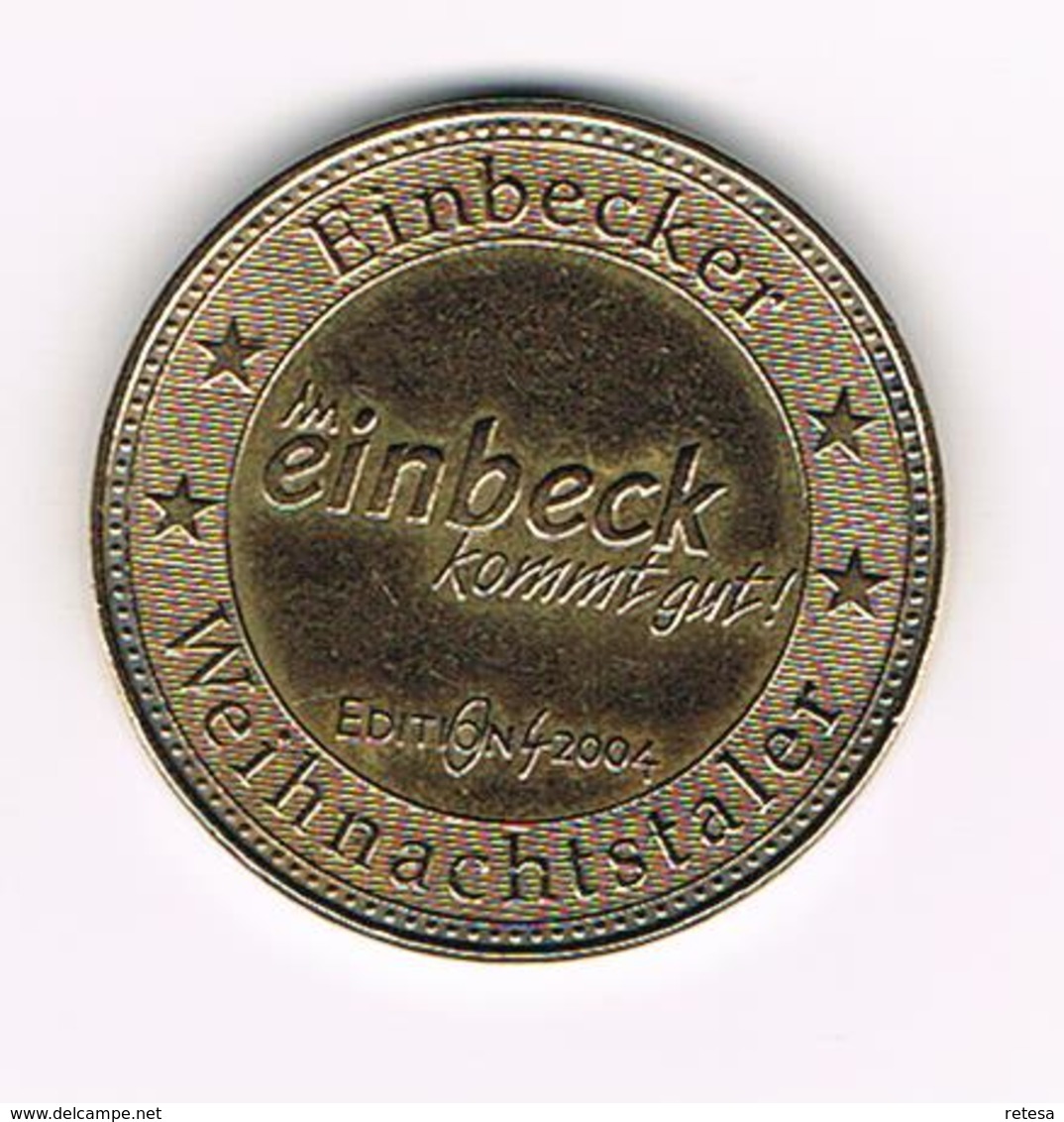 &  PENNING  EINBECKER  WEIHNACHTSTALER  EICKESCHES HAUS 2004 - Elongated Coins