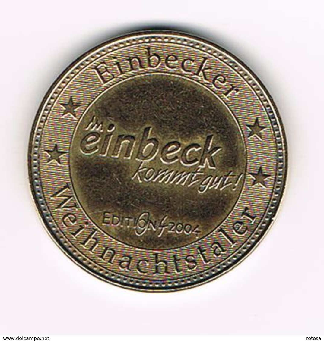 &  PENNING  EINBECKER  WEIHNACHTSTALER  EICKESCHES HAUS 2004 - Pièces écrasées (Elongated Coins)
