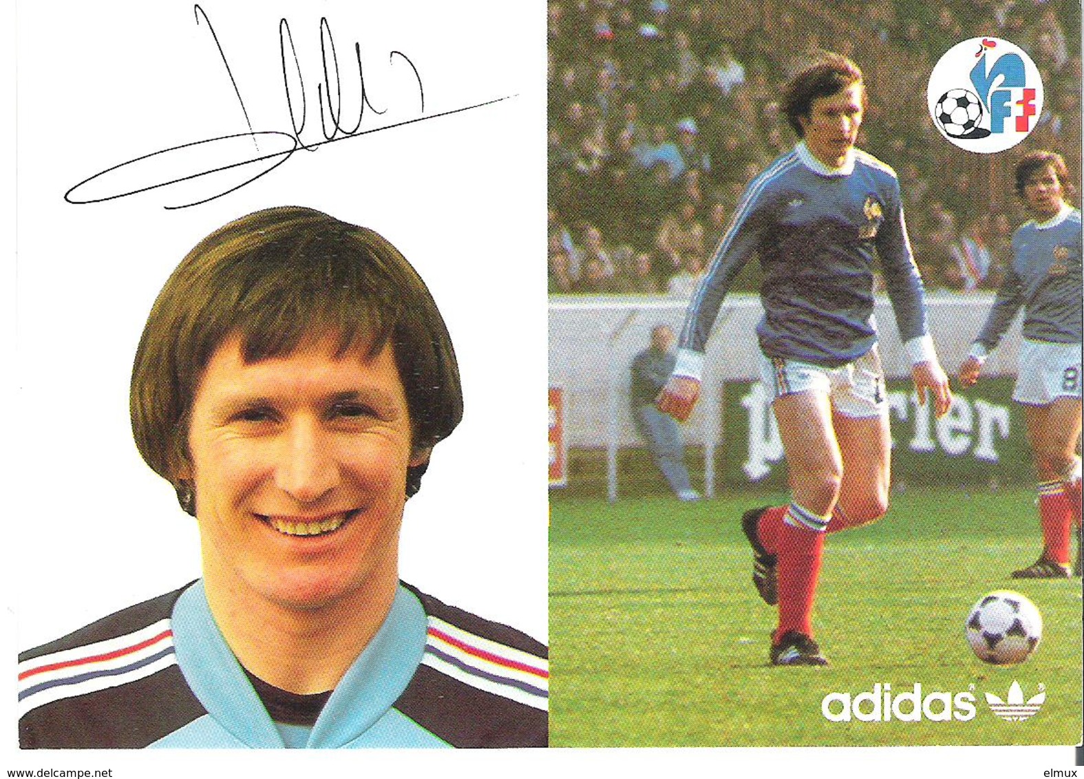 LEONARD SPECHT. CP Autographe Pub Adidas - Fútbol