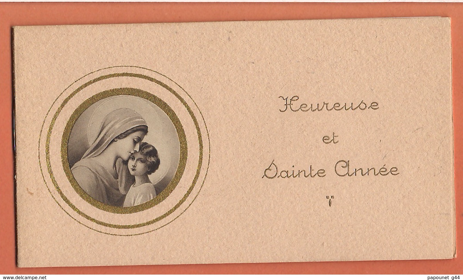 Almanach Religieux 1944 ( Heureuse Et Sainte Année ) - Small : 1941-60