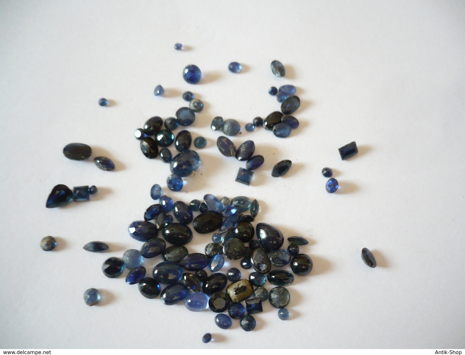 Konvolut Blauer Saphire 47,9 Ct (539) Preis Reduziert - Saffier