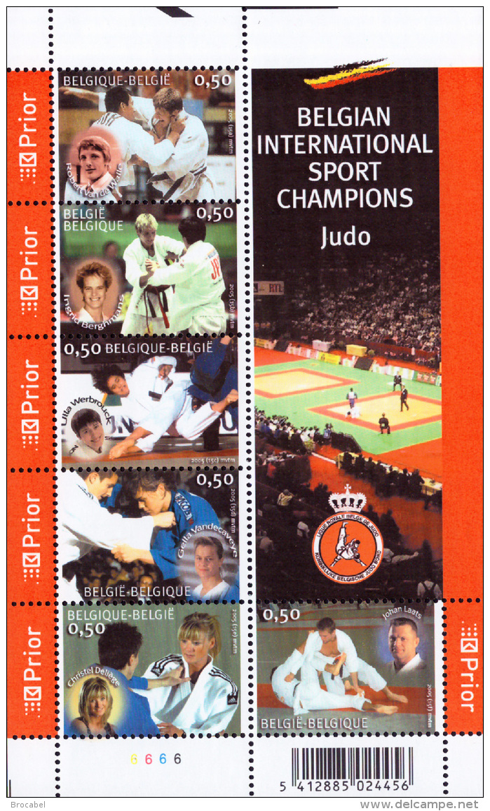 Belgium BL 121**  Le Judo En Belgique  MNH - Faciale 3&euro; - 1961-2001