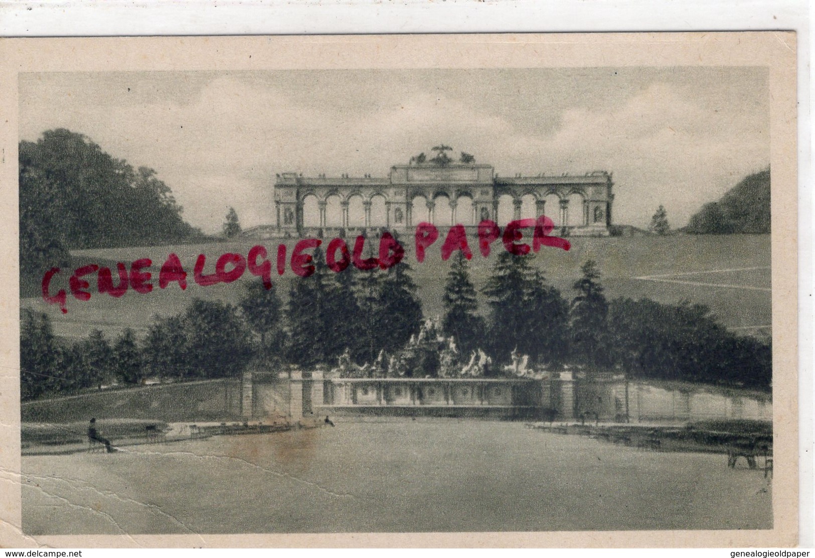 AUTRICHE-VIENNE- WIEN - SCHONBRUNN NEPTUNGROTTE MIT GLORIETTE - Château De Schönbrunn