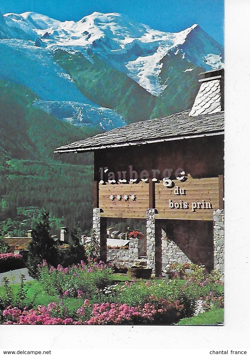 1 CPM Chamonix, Les Moussoux : Auberge Du Bois Prin. Mont-Blanc - Chamonix-Mont-Blanc