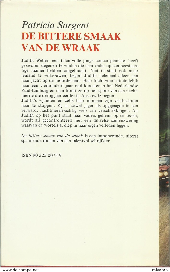 DE BITTERE SMAAK VAN DE WRAAK - PATRICIA SARGENT - Horror Y Suspenso