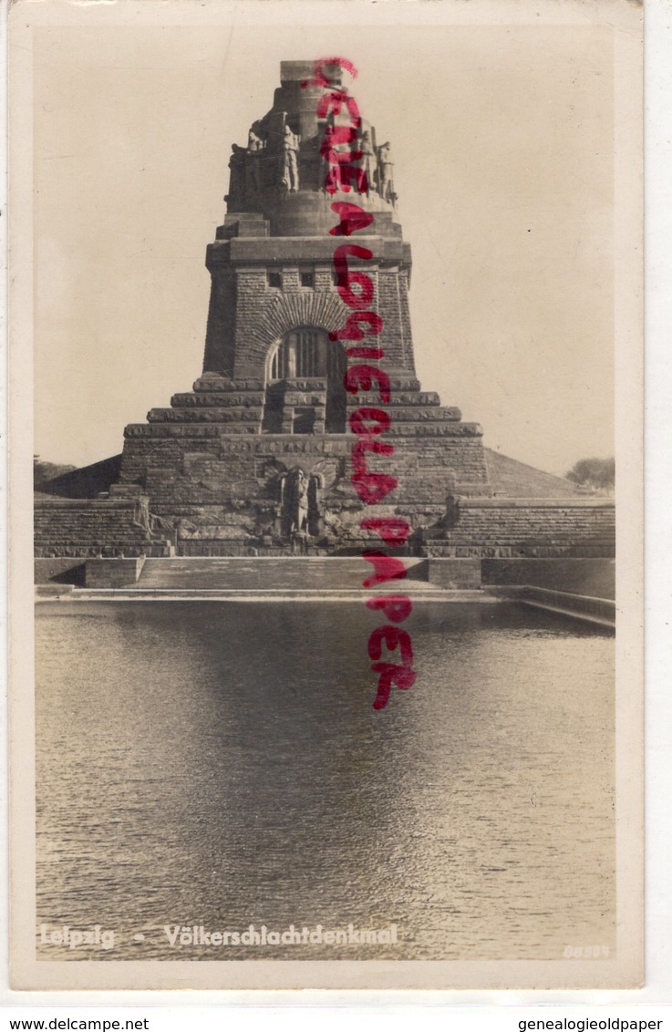 ALLEMAGNE- LEIPZIG - VOLKERSCHLACHTDENKMAL- CARTE PHOTO - Leipzig