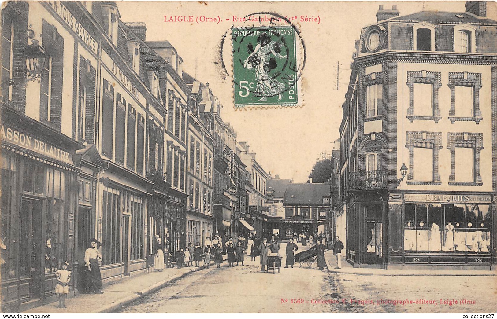 61-L'AIGLES- RUE GAMBETTA - L'Aigle