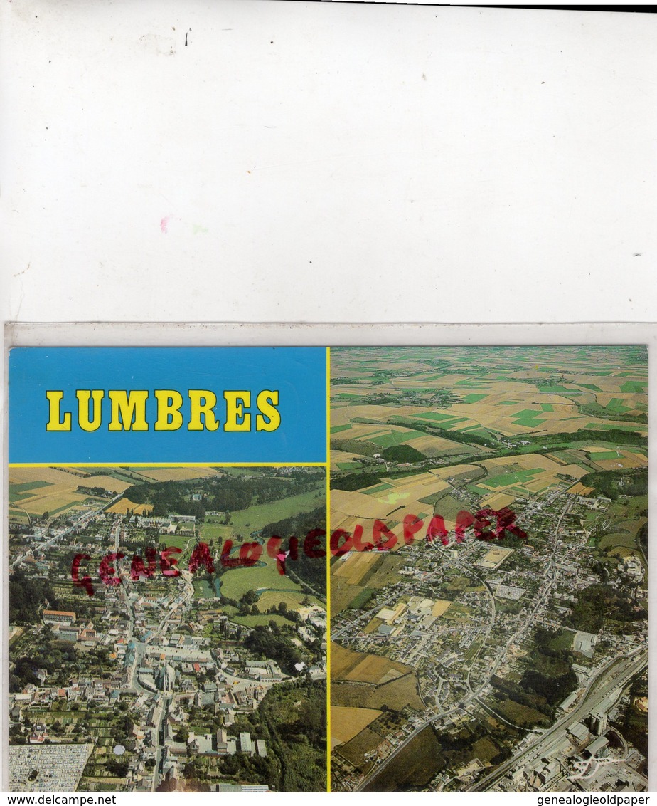 62 -  LUMBRES- VUE AERIENNE - Lumbres