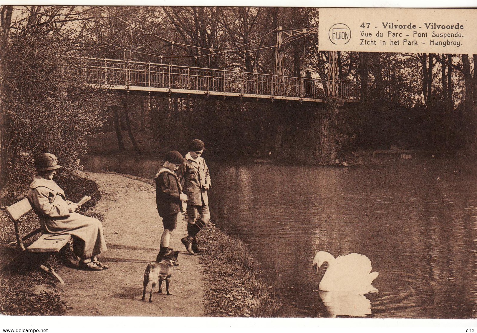 VILVORDE PONT SUSPENDU - Vilvoorde