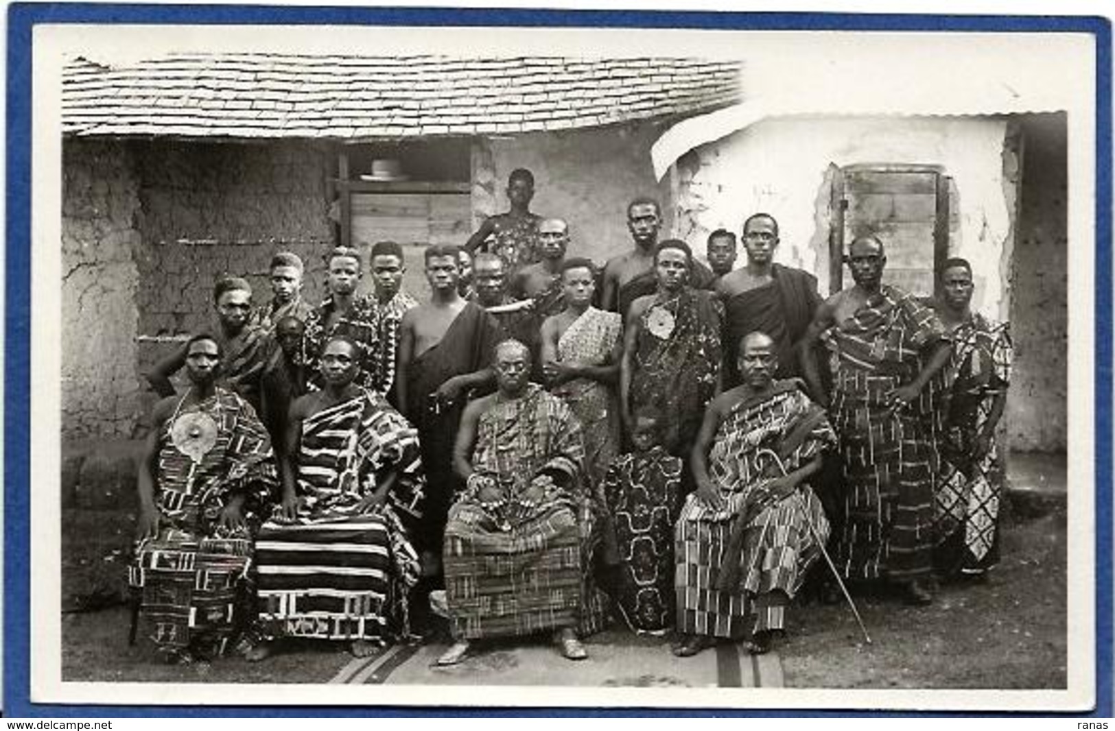 CPSM Cote D'Ivoire Afrique Noire Ethnic Type Non Circulé Roi King - Ivory Coast