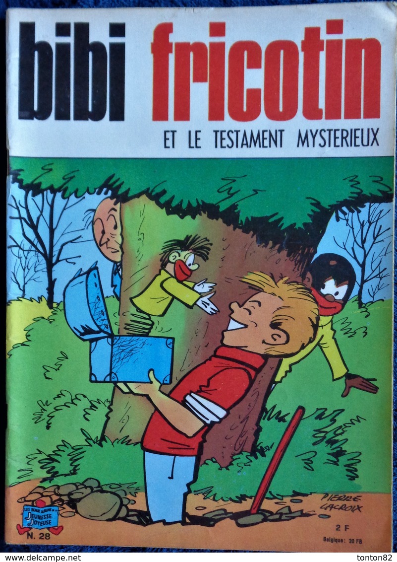 BIBI Fricotin N° 28 - BIBI FRICOTIN Et Le Testament Mystérieux  - ( 1971 ) . - Bibi Fricotin