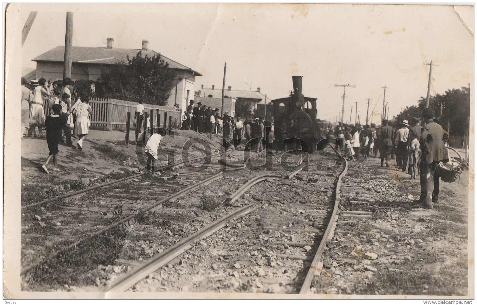 Romania - Mamaia - Derailed Train - Trains