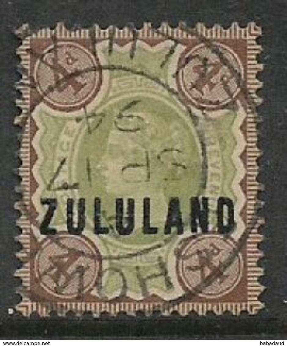 Zululand: 1868  Overprint On GB 4d, Used ESHOWE ZULULAND SP 17 94 C.d.s. - Zululand (1888-1902)