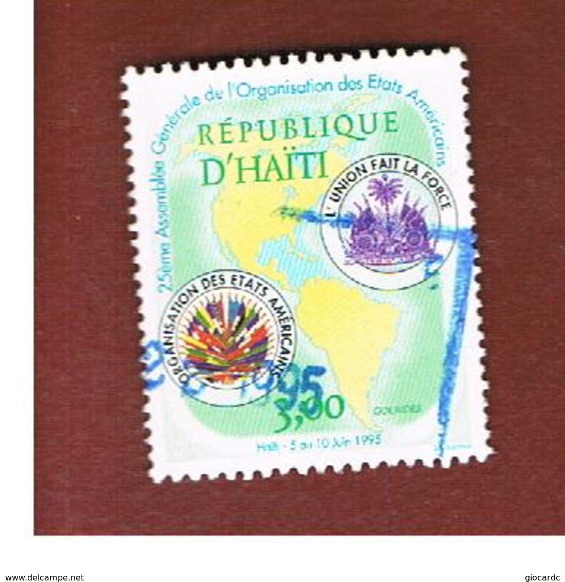 HAITI  - MI 1533   - 1995 OSA,  AMERICAN STATES ORGANIZATION   - USED° - Haiti