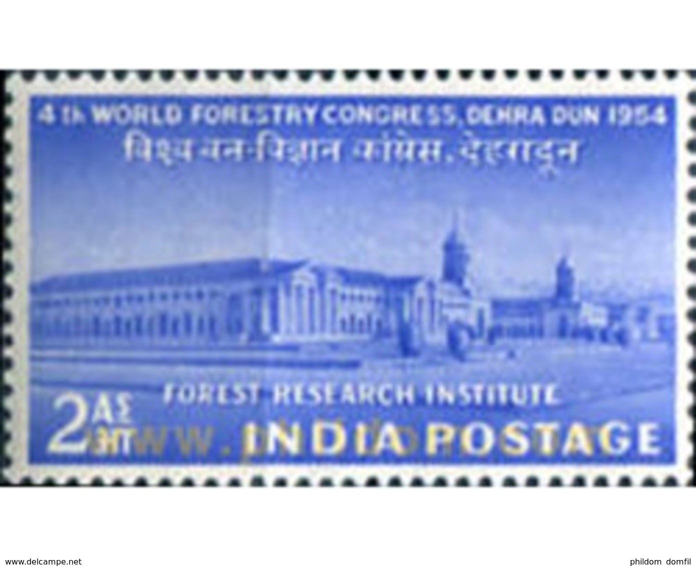 Ref. 325800 * MNH * - INDIA. 1954. CONGRESO FORESTAL - Unused Stamps