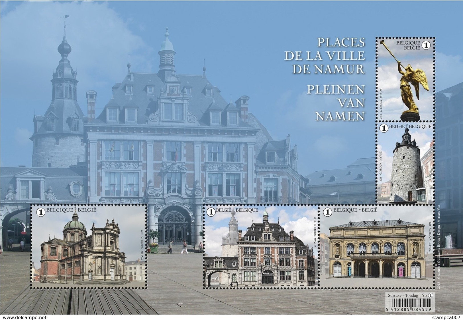 2018 Namen Namur MNH ! - Unused Stamps