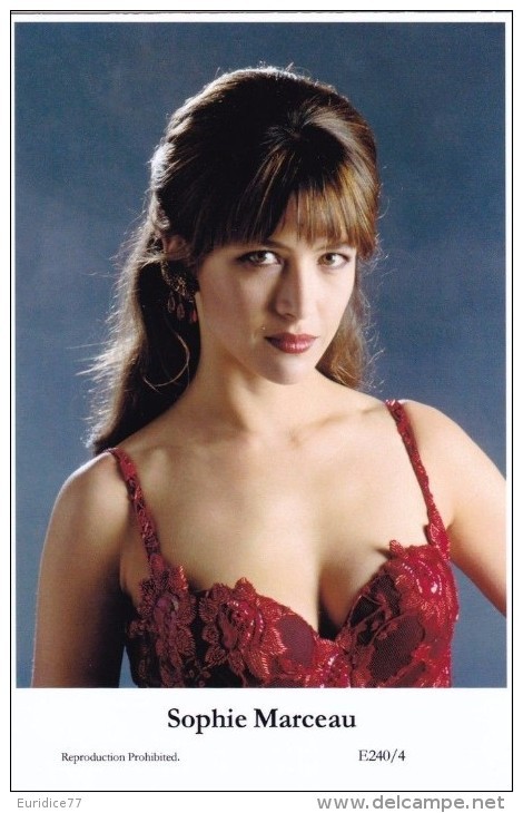 SOPHIE MARCEAU - Film Star Pin Up PHOTO Postcard - Publisher Swiftsure Postcards 2000 - Artistes