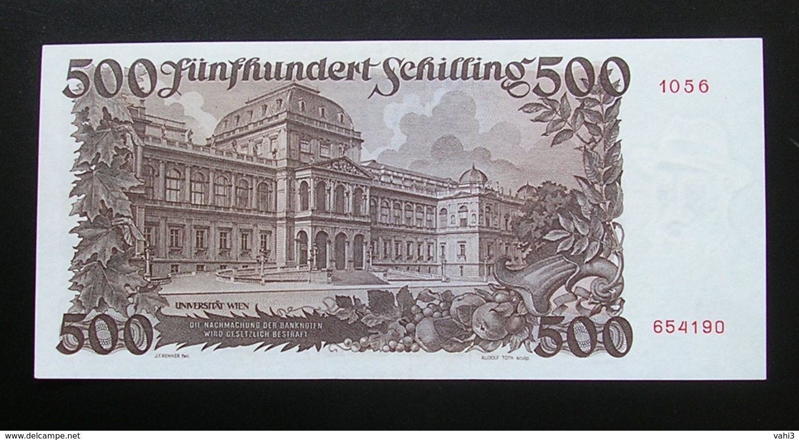 Austria 500 Schilling 1953 About UNC - Austria