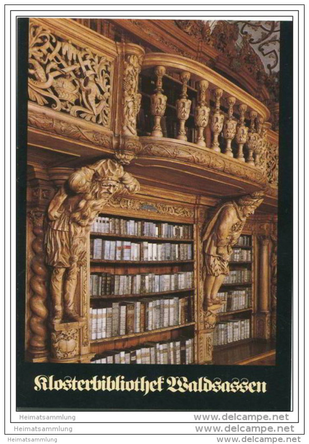 Klosterbibliothek Waldsassen - 20 Seiten Mit 17 Abbildungen - Verlag Gebr. Metz Tübingen - Arte