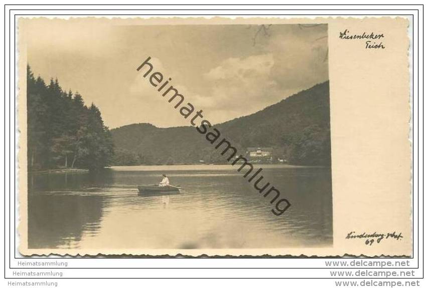 Wiesenbeker Teich - Foto-AK - Bad Lauterberg