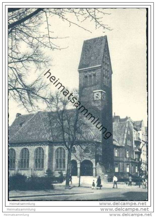 Hamburg-Eimsbüttel - Stephanuskirche - AK Grossformat - Eimsbüttel