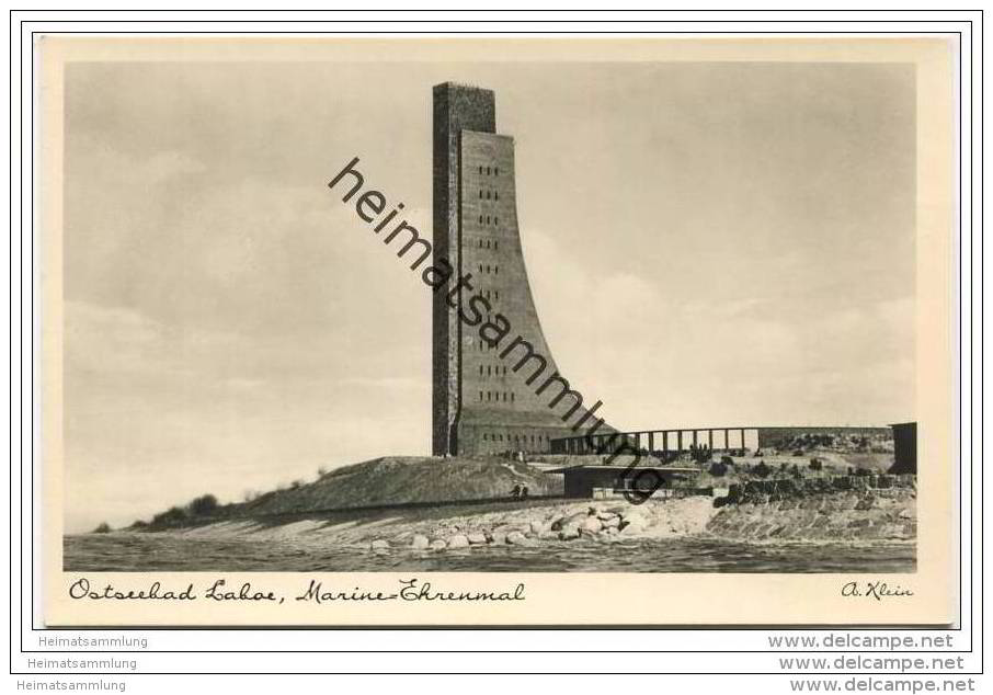 Laboe - Marine-Ehrenmal - Foto-AK - Laboe