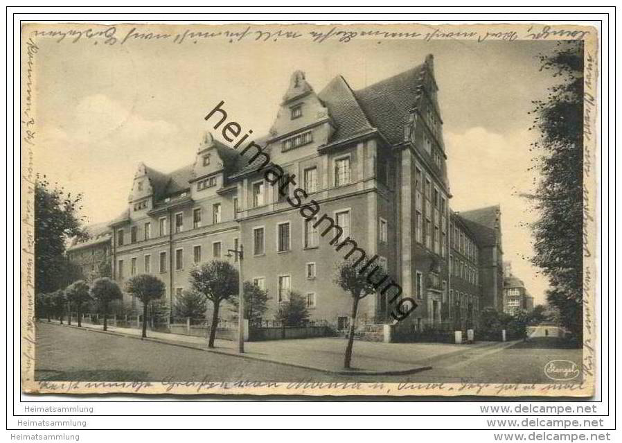 Lutherstadt Eisleben - Amtsgericht - Foto-AK - Eisleben