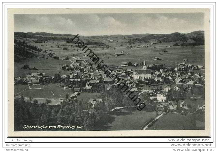 Oberstaufen - Fliegeraufnahme - Luftbild - Oberstaufen