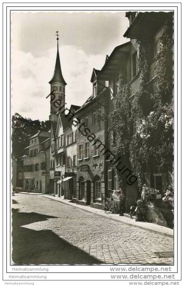 Leutkirch - Strassenansicht - Foto-AK - Leutkirch I. Allg.