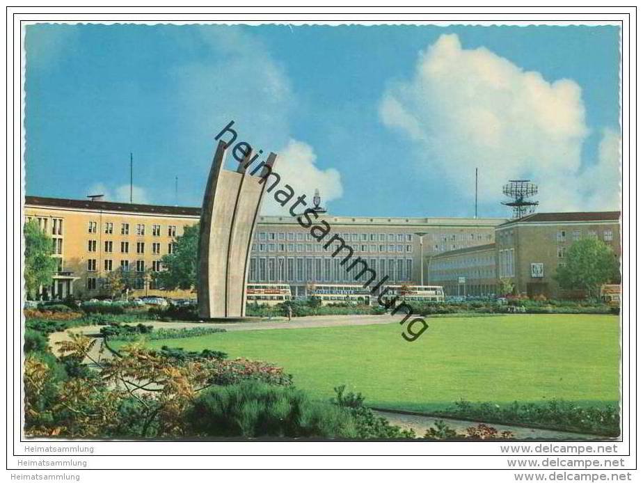 Berlin - Tempelhof - Platz Der Luftbrücke - AK Grossformat - Tempelhof