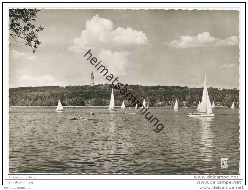 Berlin - Havel Mit Grunewaldturm - Foto-AK Grossformat - Grunewald