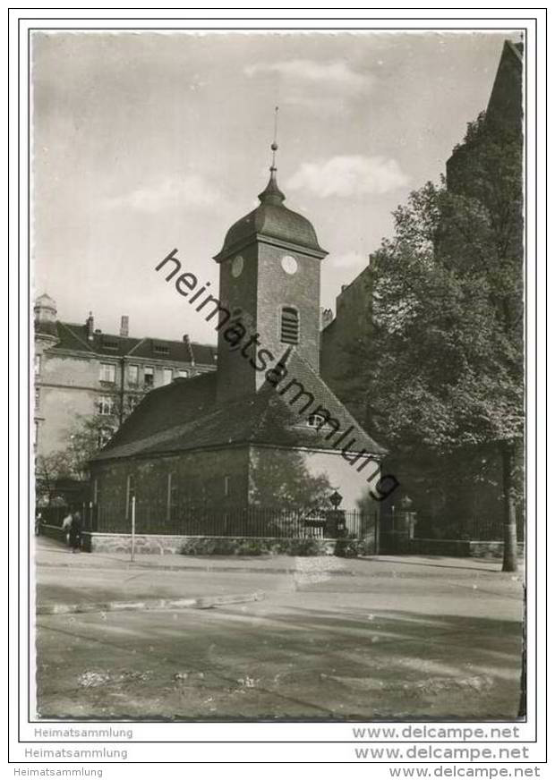 Berlin - Neukölln - Böhmische Kirche - Foto-AK Grossformat - Neukölln