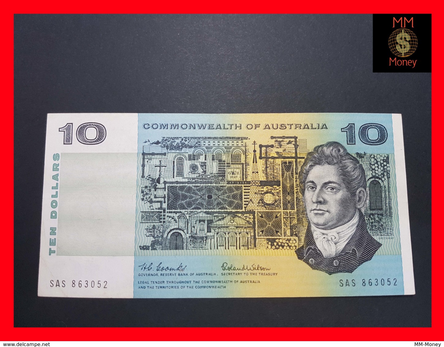 AUSTRALIA 10 $ 1966 P. 40 A Commonwealth VF \ XF     [MM-Money] - 1966-72 Reserve Bank Of Australia