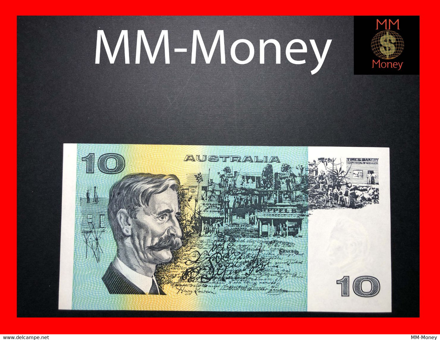 AUSTRALIA 10 $ 1991 P. 45 G    Sig. Fraser - Cole   UNC     [MM-Money] - 1974-94 Australia Reserve Bank