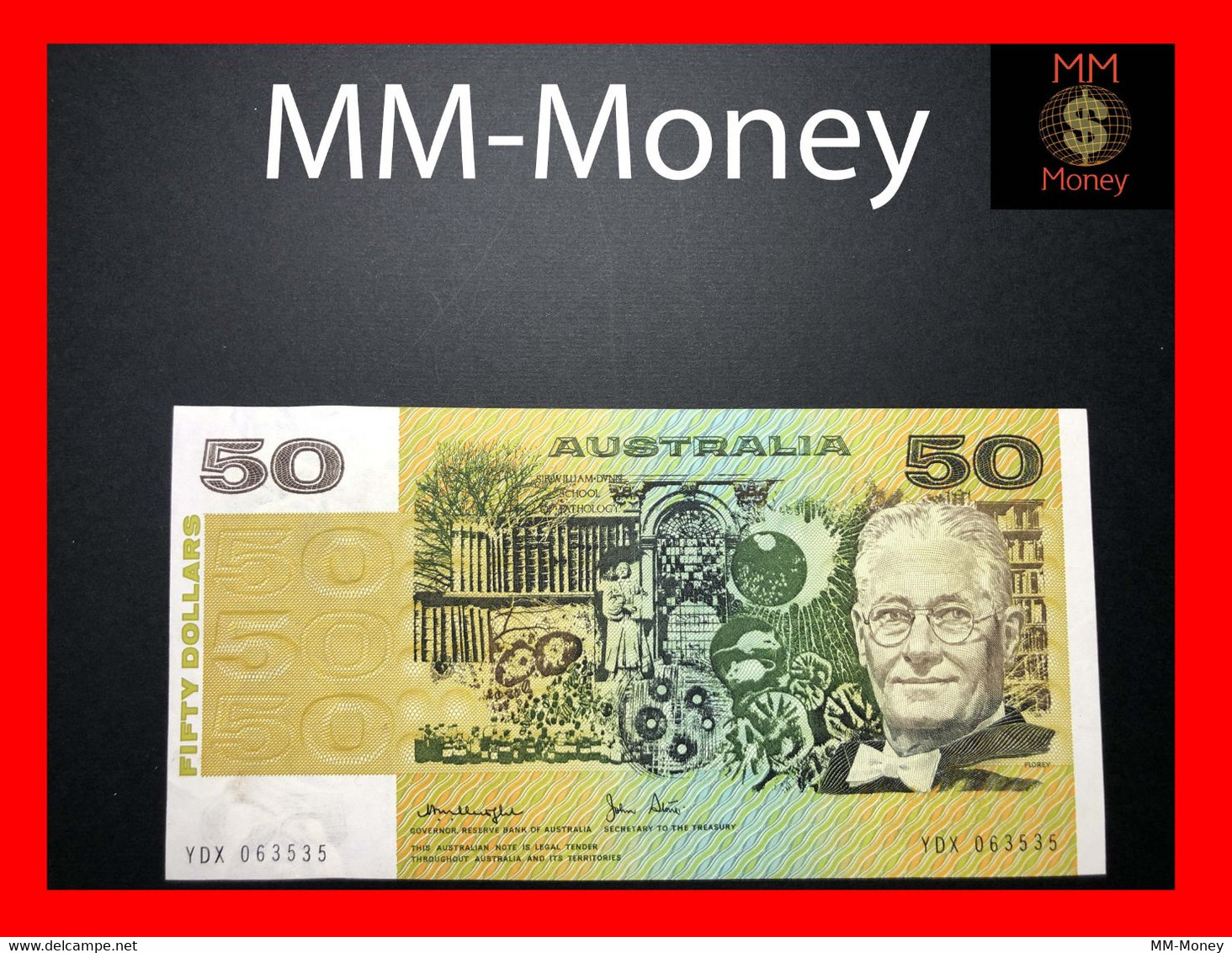 AUSTRALIA 50 $ 1979 P. 47 C     Sig. Knight - Stone  XF \ AU    [MM-Money] - 1974-94 Australia Reserve Bank