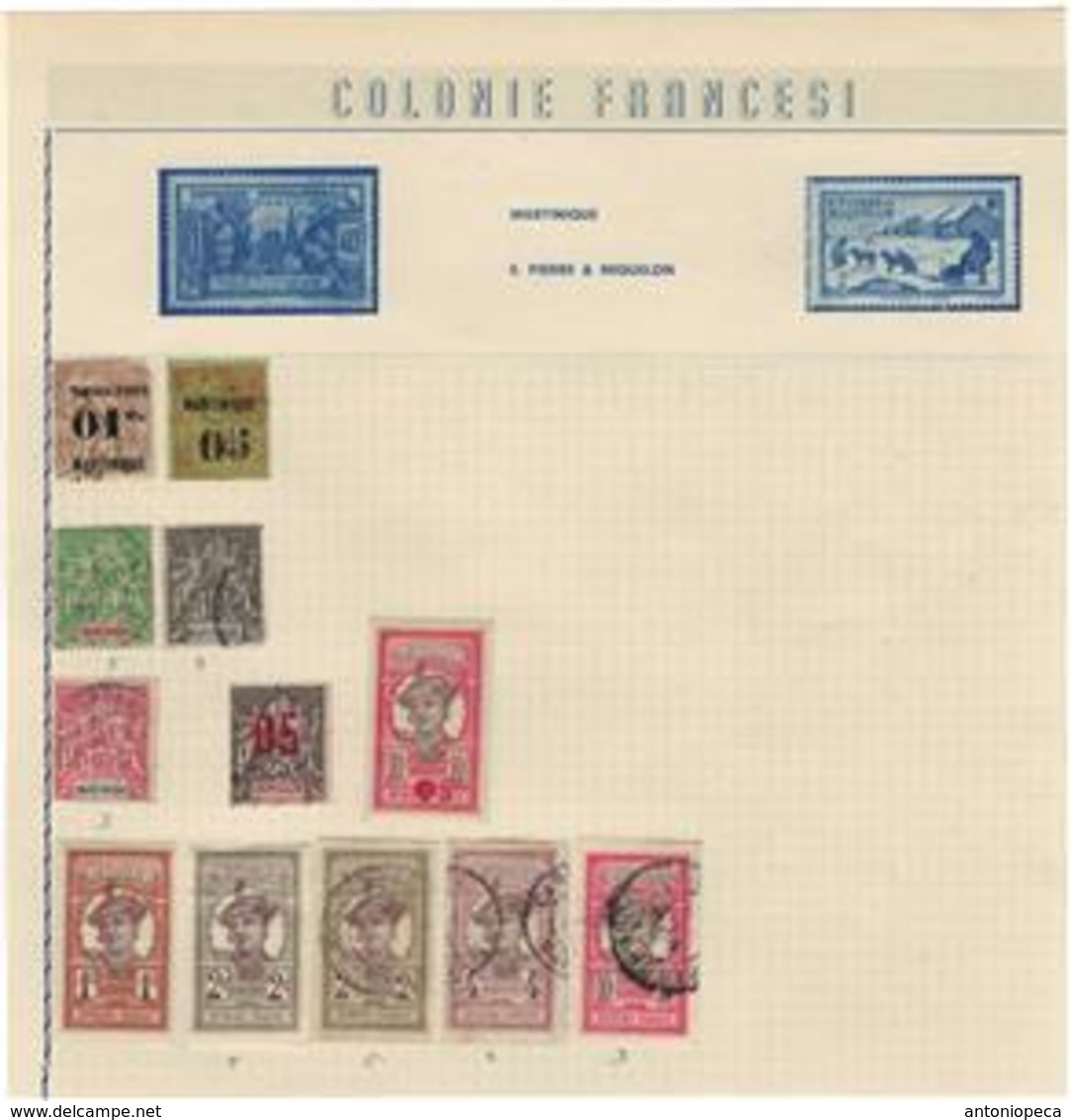 COLONIE FRANCESI Collezione 81v Nuovi TL / Usati - Collections