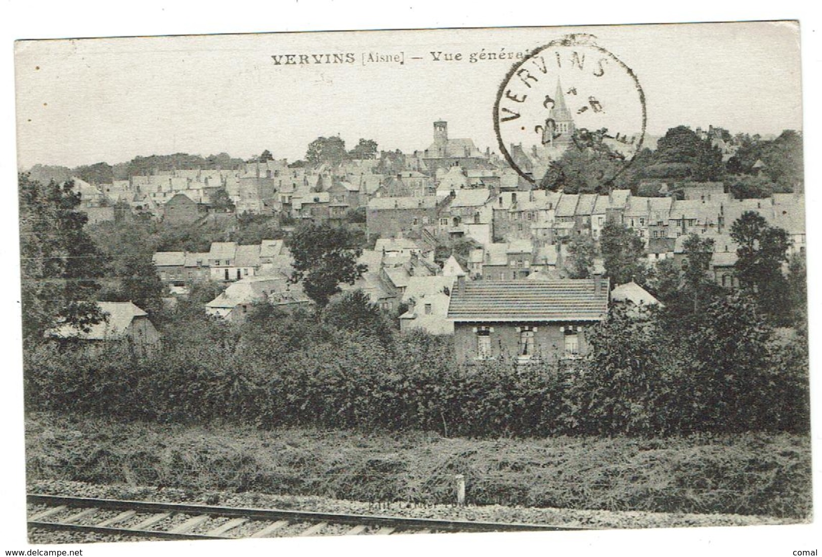 CPA - 02 - VERVINS - Vue Générale - - Vervins