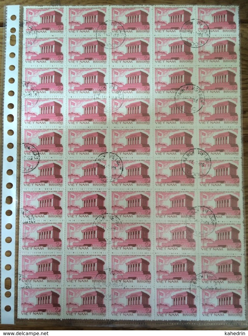 Vietnam 1984, 100 X Hồ-Chí-Minh-Mausoleum, Hanoi (o), Used - Vietnam