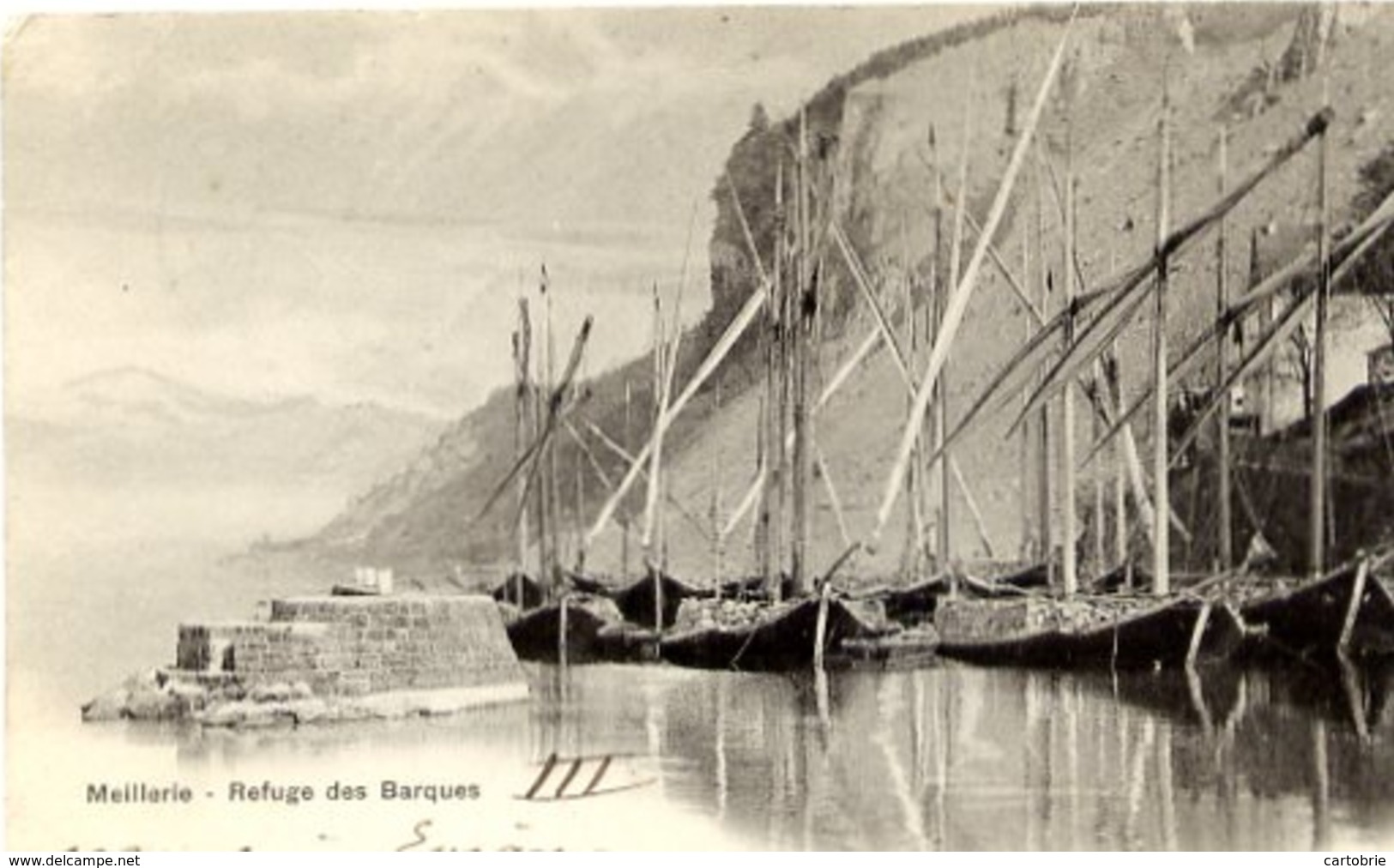 74 MEILLERIE - Refuge Des Barques (voiliers) - Carte Précurseur - Autres & Non Classés