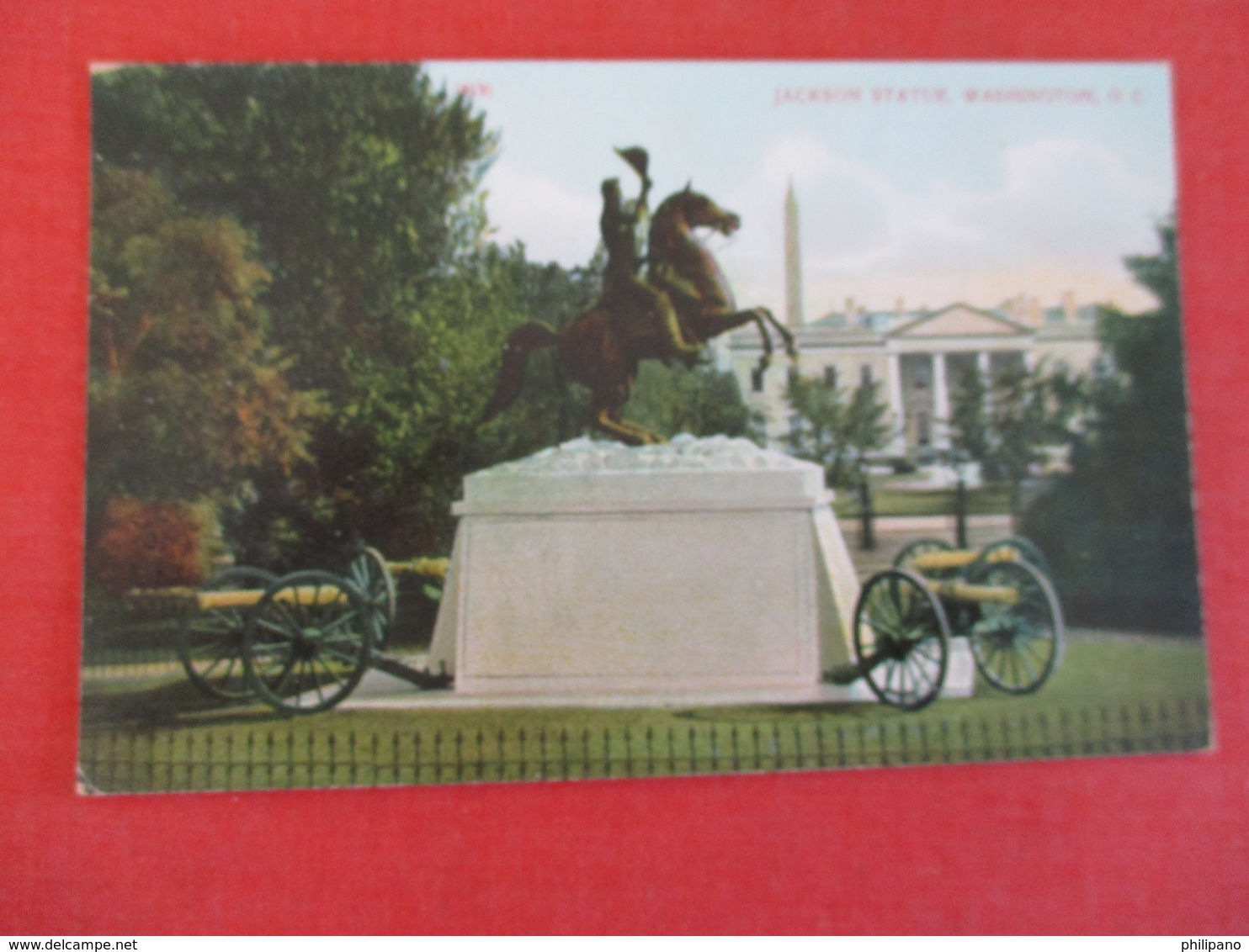 Civil War  Jackson  Statue  Washington DC        Ref 3047 - Historical Famous People