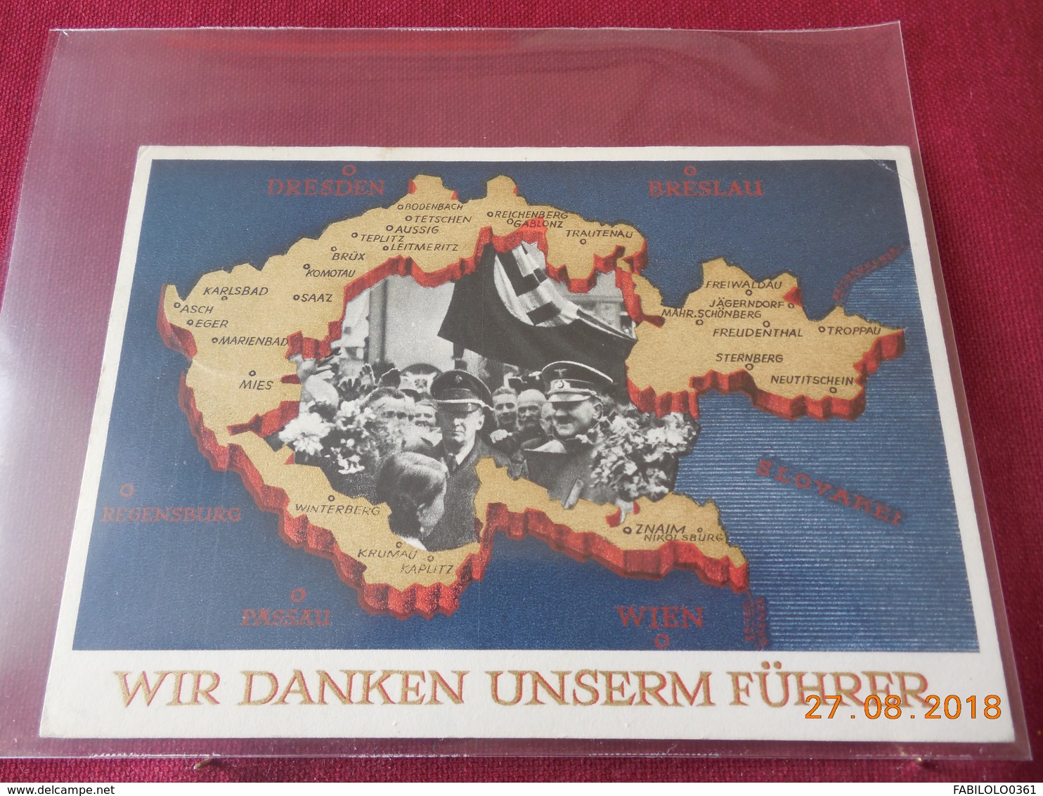 Carte Entier Postal De1938 Avec Illustration De Propagande - Briefe U. Dokumente