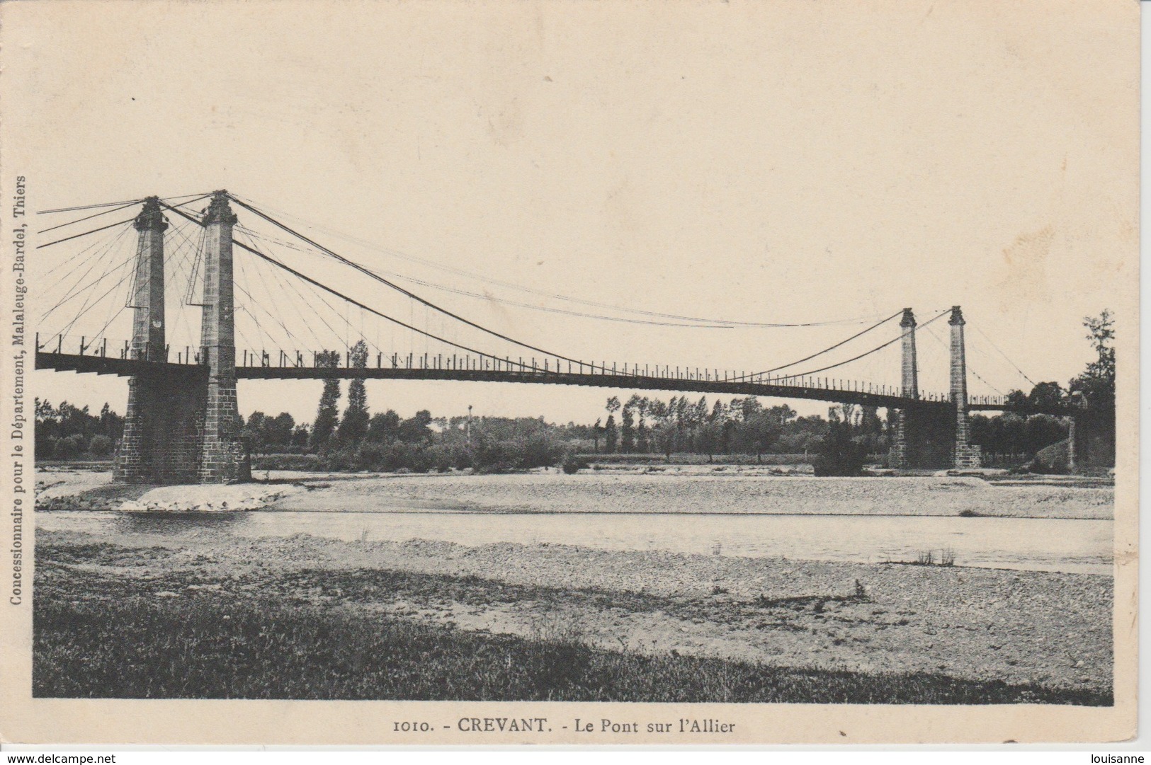 18 / 8 / 351  - CREVANT  ( 63 ) - LE  PONT  SUR  L'ALLIER - Autres & Non Classés