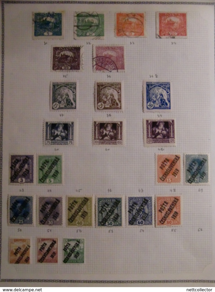 RARE COLLECTION RUSSIE & PAYS de L'EST / CLASSIQUES & SEMI MODERNES / FORTE COTE