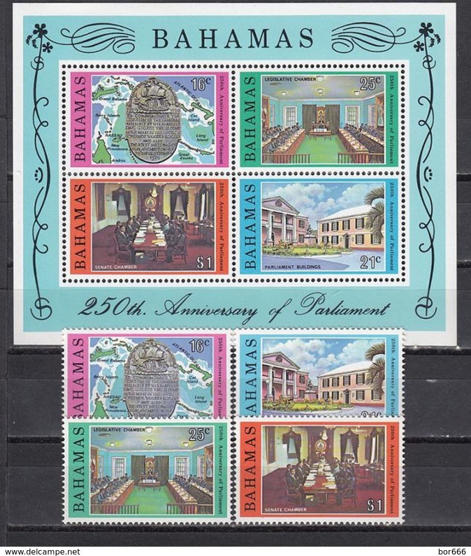 Bahama - PARLIAMENT / MAP 1979 MNH - Bahamas (1973-...)